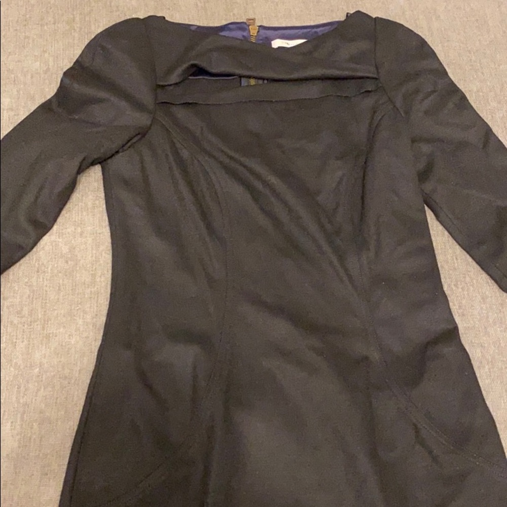 DVF Black Dress Size 8